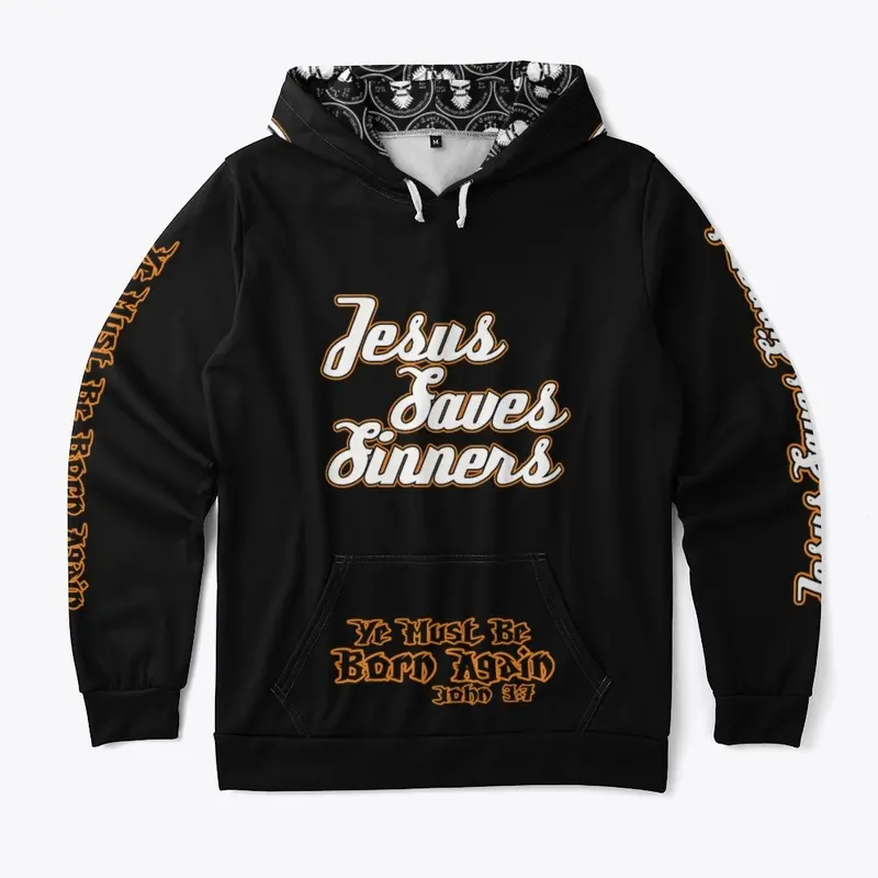 Jesus Saves Sinners - Biker